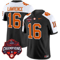 Men's Clemson Tigers Vapor Limited Jersey - All Stitched - Black Alternate, Trevor Lawrence
