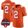 Men's Clemson Tigers Vapor Limited Jersey - All Stitched - Orange, Cade Klubnik