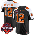 Men's Clemson Tigers Vapor Limited Jersey - All Stitched - Black Alternate, Bryant Wesco Jr.