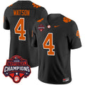 Men's Clemson Tigers Vapor Limited Jersey - All Stitched - Black, Deshaun Watson