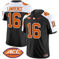 Men's Clemson Tigers Vapor Limited Jersey V2 - All Stitched - Black Alternate, Trevor Lawrence