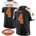 Men's Clemson Tigers Vapor Limited Jersey V2 - All Stitched - Black Alternate, Deshaun Watson