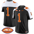 Men's Clemson Tigers Vapor Limited Jersey V2 - All Stitched - Black Alternate, #1 Team