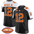 Men's Clemson Tigers Vapor Limited Jersey V2 - All Stitched - Black Alternate, Bryant Wesco Jr.