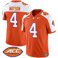 Men's Clemson Tigers Vapor Limited Jersey V2 - All Stitched - Orange Alternate, Deshaun Watson