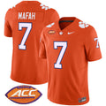 Men's Clemson Tigers Vapor Limited Jersey V2 - All Stitched - Orange, Phil Mafah