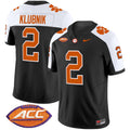 Men's Clemson Tigers Vapor Limited Jersey V2 - All Stitched - Black Alternate, Cade Klubnik