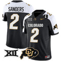 Men's Colorado Buffaloes Vapor Limited Jersey V2 - Big 12 XII Patch - All Stitched