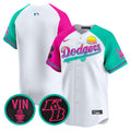 Men's Dodgers 2024 Los Angeles City Style Vapor Premier Limited Jersey V2 - All Stitched - Alternate, Team