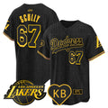 Men's Dodgers 2024 Mamba Baseball Jersey - All Stitched - Mamba, Vin Scully