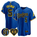 Men's Dodgers 2024 Mamba Baseball Jersey - All Stitched - Royal, Freddie Freeman