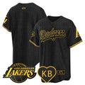 Men's Dodgers 2024 Mamba Baseball Jersey - All Stitched - Mamba, Team