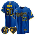 Men's Dodgers 2024 Mamba Baseball Jersey - All Stitched - Royal, Mookie Betts