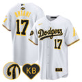 Men's Dodgers 2024 Mamba Baseball Jersey - All Stitched - White, Shohei Ohtani