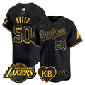 Men's Dodgers 2024 Mamba Vapor Premier Limited Jersey - All Stitched - Mamba, Mookie Betts