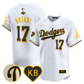 Men's Dodgers 2024 Mamba Vapor Premier Limited Jersey - All Stitched - White, Shohei Ohtani