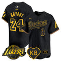 Men's Dodgers 2024 Mamba Vapor Premier Limited Jersey - All Stitched - Mamba, Kobe Bryant