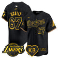 Men's Dodgers 2024 Mamba Vapor Premier Limited Jersey - All Stitched - Mamba, Vin Scully