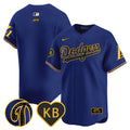 Men's Dodgers 2024 Mamba Vapor Premier Limited Jersey - All Stitched - Royal, Team