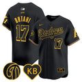 Men's Dodgers 2024 Mamba Vapor Premier Limited Jersey - All Stitched - Black, Shohei Ohtani
