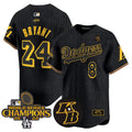 Men's Dodgers 2024 World Series Champions Mamba Vapor Premier Limited Jersey - All Stitched