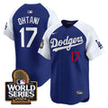 Men's Dodgers 2024 World Series Vapor Premier Limited Jersey - All Stitched - Alternate Royal, Shohei Ohtani