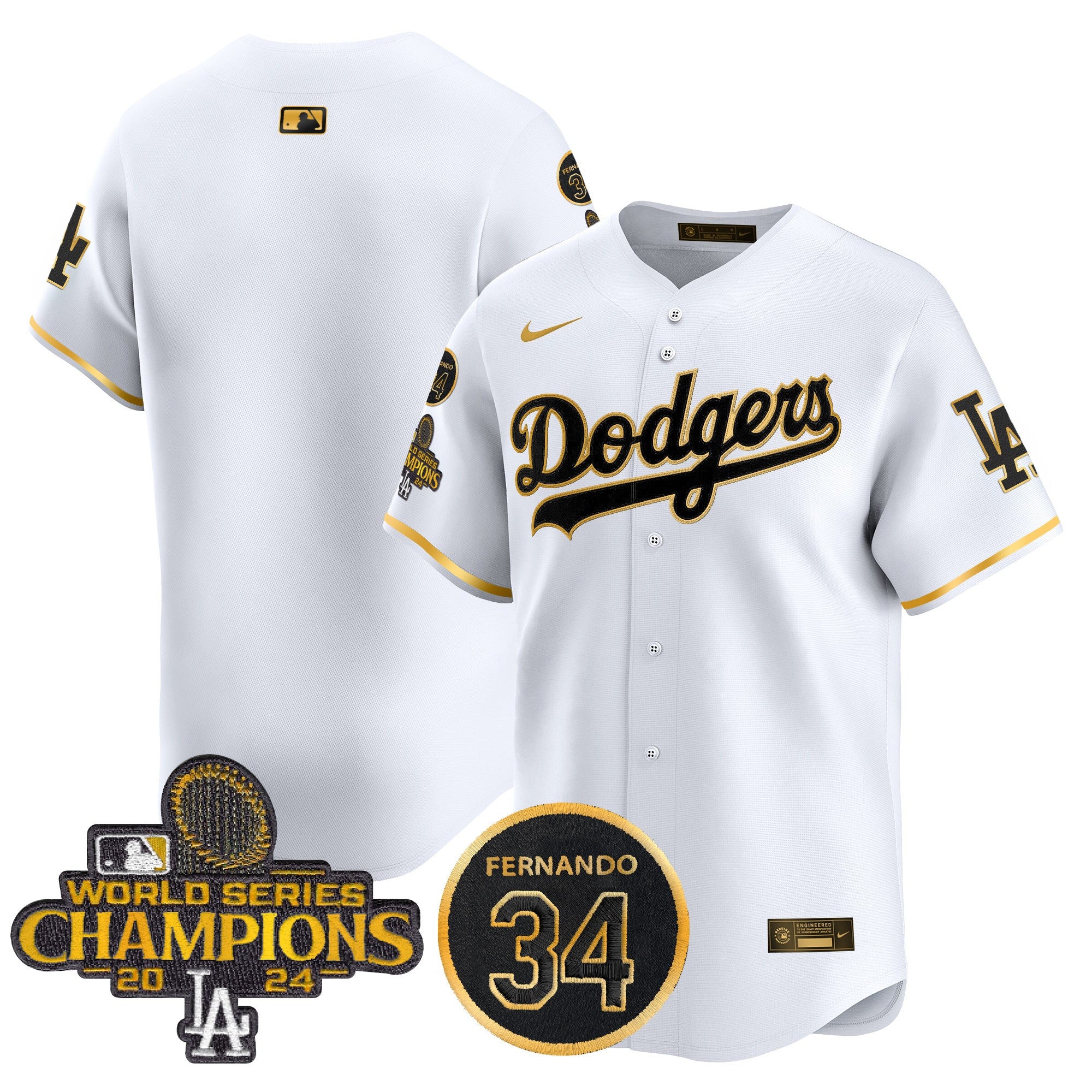 Men's Phillies 2025 Spring Training Patch Vapor Premier Limited Jersey - All Stitched - White Gold, Bryce Harper