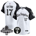 Men's Dodgers 2025 LA Gothic Style Vapor Premier Limited Jersey - All Stitched - Alternate, Shohei Ohtani