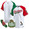 Men's Dodgers Mexico 2024 World Series Vapor Premier Limited Jersey - All Stitched - Alternate, Team
