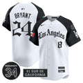 Men's Dodgers Mexico 2025 LA Gothic Style Vapor Premier Limited Jersey - All Stitched - Alternate, Kobe Bryant