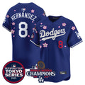 Men's Dodgers 2024 World Series Champions Patch Vapor Premier Limited Jersey - All Stitched - Alternate White, Shohei Ohtani