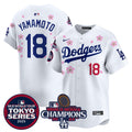 Men's Dodgers 2024 World Series Champions Patch Vapor Premier Limited Jersey - All Stitched - Alternate White, Mookie Betts