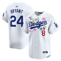 Men's Dodgers x Takashi Murakami 2025 Vapor Premier Limited Jersey - Stitched - White, Kobe Bryant