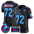 Men's Dolphins "Dan the Man Record Breaker" Patch Vapor Limited Jersey - All Stitched - Black, Undefeated