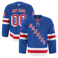 New York Rangers Fanatics Home Pro Custom Jersey - Royal