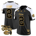 Men's Florida Gators 2025 Florida Patch Gold Vapor Limited Jersey - All Stitched