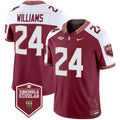 Men's Florida State Seminoles 2024 Seminole Scholar Patch Vapor Limited Jersey - All Stitched
