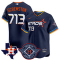 Dodgers Mexico 2024 World Series Champions Vapor Premier Limited Custom Jersey - All Stitched - Men, Royal