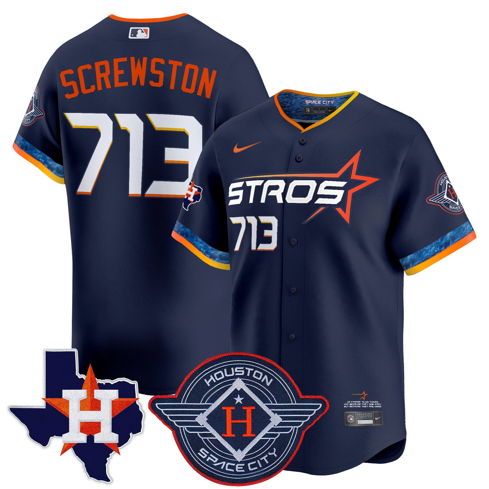 Dodgers Mexico 2024 World Series Champions Vapor Premier Limited Custom Jersey - All Stitched - Men, Royal