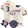 Dodgers 2024 World Series Champions Patch Vapor Premier Limited Custom Jersey V2 - All Stitched - Youth, White