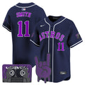 Men's Chicago Cubs 2024 Fourth of July Vapor Premier Limited Jersey V2 - All Stitched - Black, Nico Hoerner