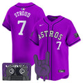Men's Chicago Cubs Special Vapor Premier Limited Jersey V2 - All Stitched - Gray Road, Pete Crow-Armstrong