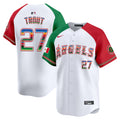 Men's Los Angeles Angels Mexico Vapor Premier Limited Jersey - All Stitched - Alternate, Mike Trout