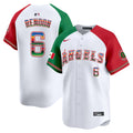 Men's Los Angeles Angels Mexico Vapor Premier Limited Jersey - All Stitched - Alternate, Anthony Rendon
