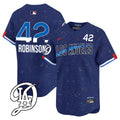 Men's Los Angeles Dodgers 2024 City Connect Limited Jersey - All Stitched - Royal, Jackie Robinson