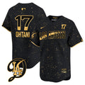 Men's Los Angeles Dodgers 2024 City Connect Limited Jersey - All Stitched - Black Gold, Shohei Ohtani