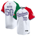 Men's Los Angeles Dodgers Mexico Vapor Premier Limited Jersey V3 - All Stitched - Alternate, Mookie Betts