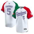 Men's Los Angeles Dodgers Mexico Vapor Premier Limited Jersey V3 - All Stitched - Alternate, Freddie Freeman