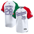 Men's Los Angeles Dodgers Mexico Vapor Premier Limited Jersey V3 - All Stitched - Alternate, J.D. Martinez