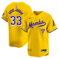 Men's Dodgers Fernando & 2024 World Series Champions Patch Vapor Premier Limited Jersey V2 - All Stitched - White, Mookie Betts